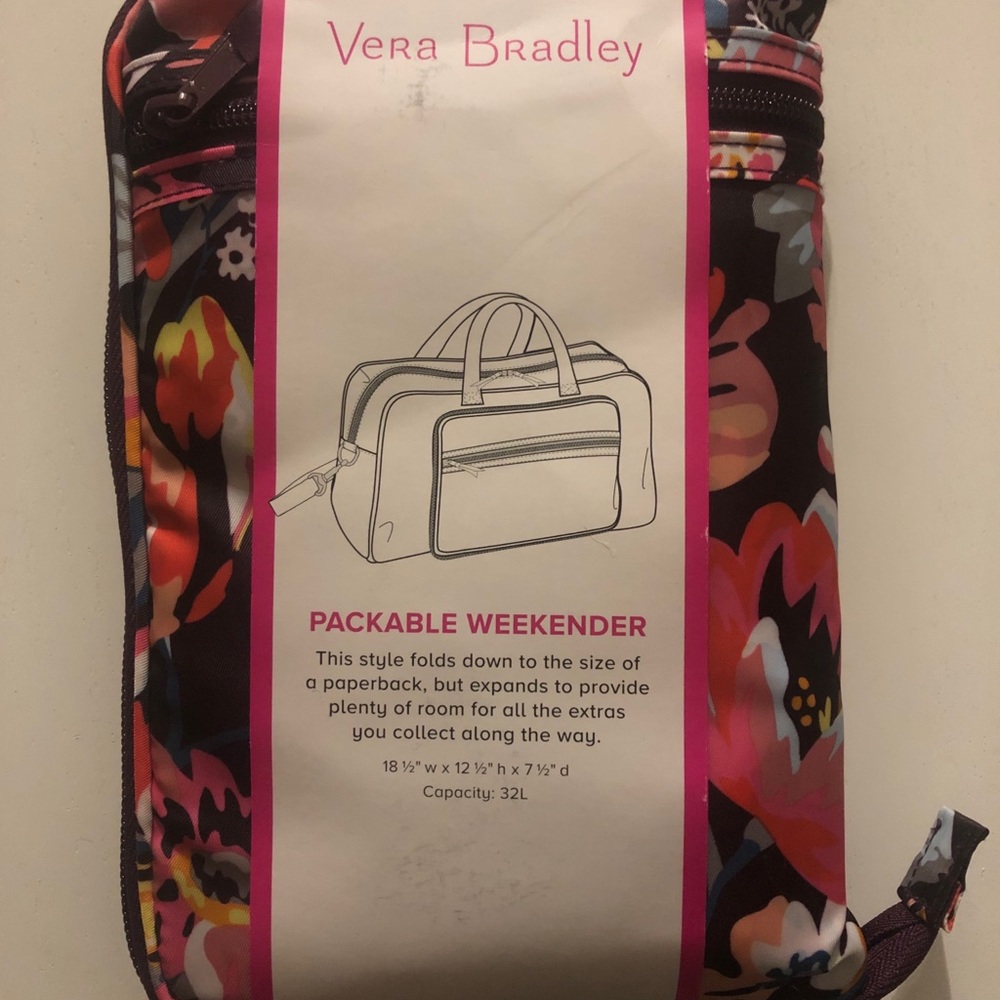 Vera Bradley Packable Weekender